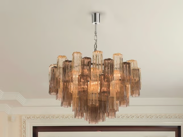 GLACE 4150 - Murano glass pendant lamp by Patrizia Volpato - view 2